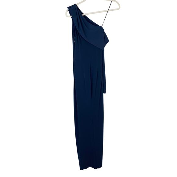 Katie May Mojave Gown Maxi Dress One Shoulder Prom Party Formal Gala Blue XS - Picture 8 of 14